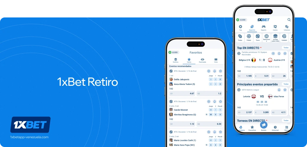 1xbet Betapk Venezuela 1xBet Retiro