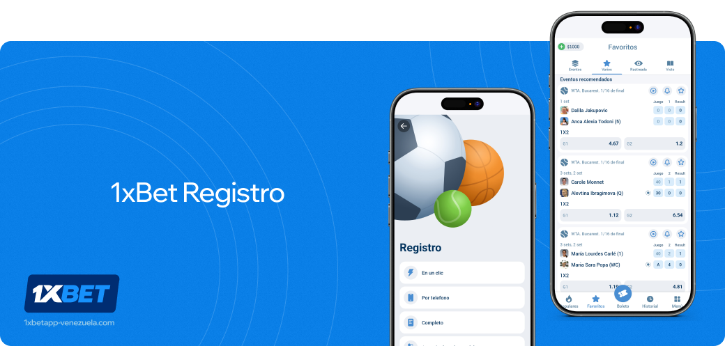 1xbet betapk Venezuela registro